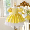 Maribel Sunshine Floral Party Dress for Girls (3-4 Years)
