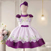 Juliette Floral Princess Dress for Girls (3-4 Years)